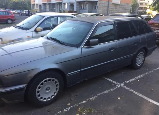 Дефлекторы окон (ветровики) BMW 5 Touring (E34) 1992-1995 (БМВ Е34) Кобра Тюнинг